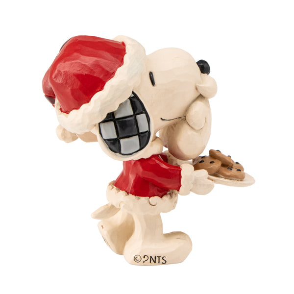 PEANUTS JIM SHORE Santa Snoopy Santa with Beard Mini