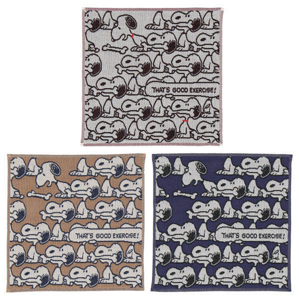 スヌーピー 3重ガーゼハンカチ (スヌーピーがいっぱい)