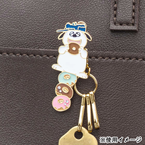バッグキークリップmini・PEANUTS (ドーナツとオラフ)
