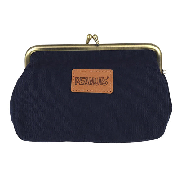 スヌーピー 畳刺繍ペンポーチ がま口 (フレンズ/NewLifeCollection)
