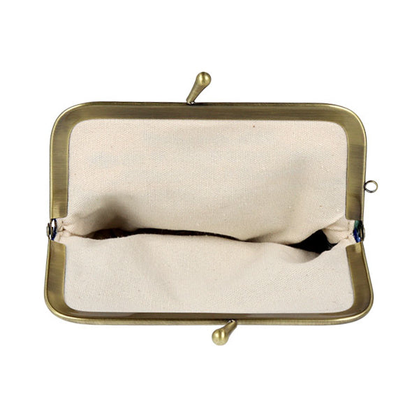 スヌーピー 畳刺繍ミニポーチ がま口 (ブック/NewLifeCollection)