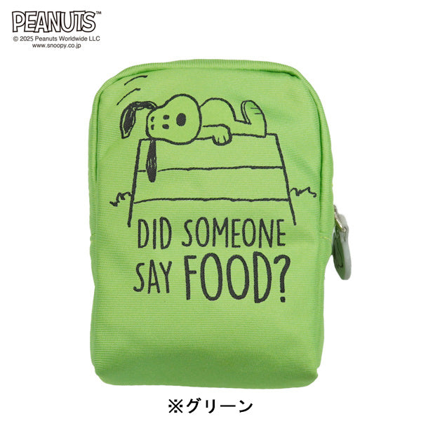 スヌーピー コスメポーチ (ネオンカラー柄)