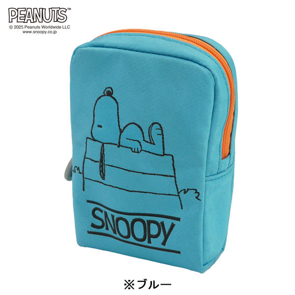 スヌーピー コスメポーチ (ネオンカラー柄)