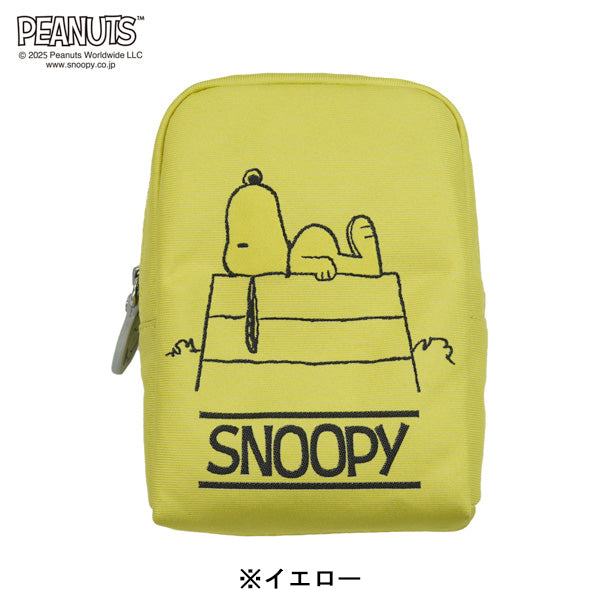 スヌーピー コスメポーチ (ネオンカラー柄)