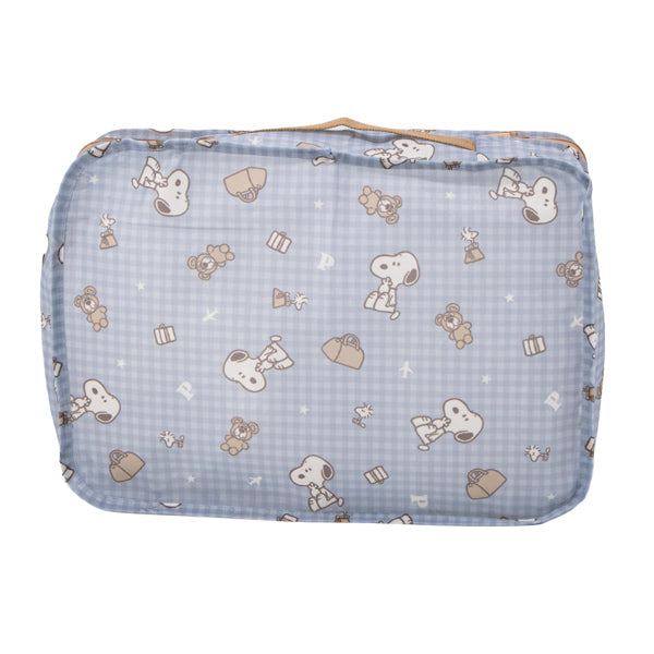 スヌーピー メッシュポーチ 2点セット (スヌーピーとくま)