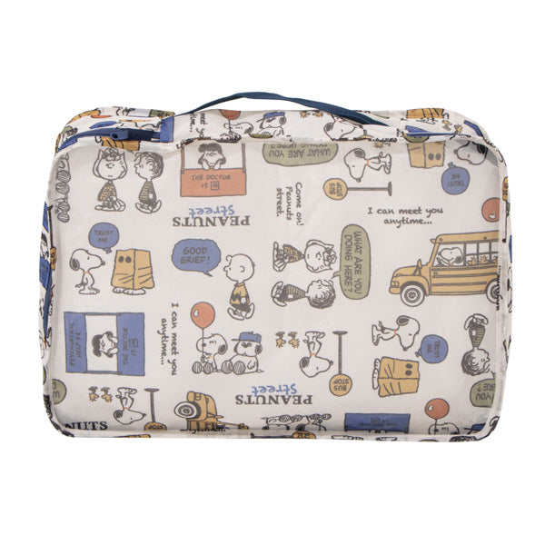 スヌーピー メッシュポーチ 2点セット (PEANUTS STREET)