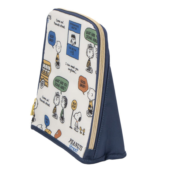 スヌーピー スタンドポーチ (PEANUTS STREET)