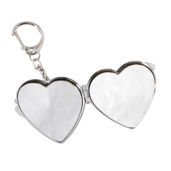 スヌーピー ハート型ミラーキーホルダー