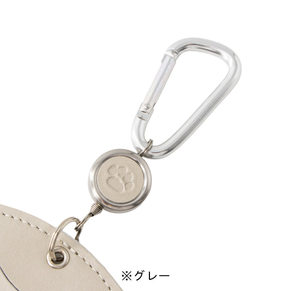 スヌーピー カラビナ付きパスケース (ジョー・クール)