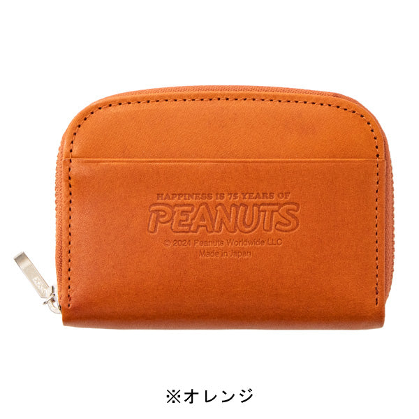スヌーピー 栃木レザー75th コインケース