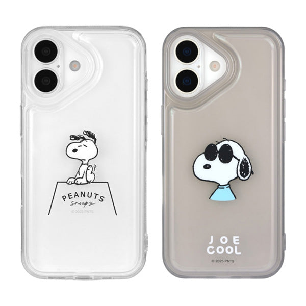 スヌーピー IIIIfit Clear iPhone17 対応 ケース