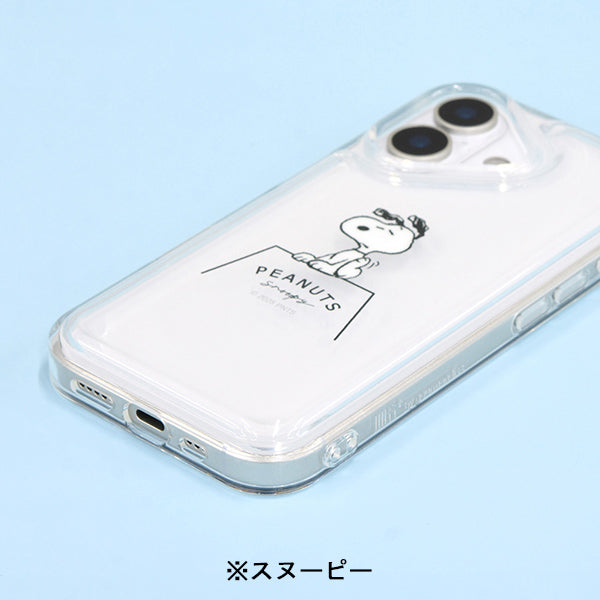スヌーピー IIIIfit Clear iPhone17 対応 ケース