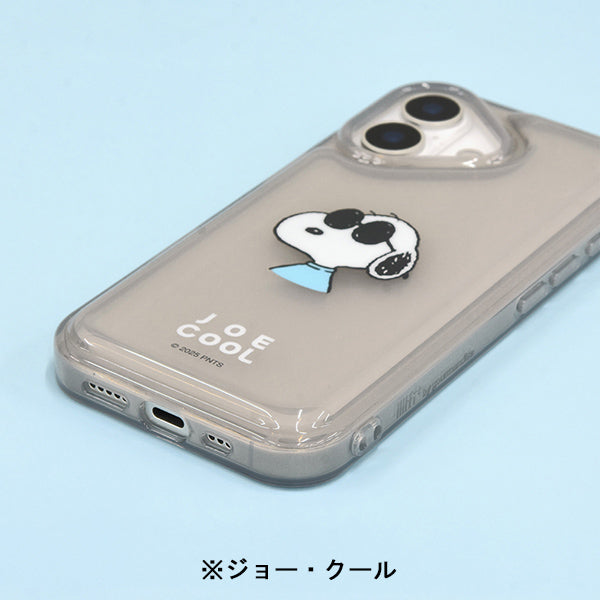 スヌーピー IIIIfit Clear iPhone17 対応 ケース