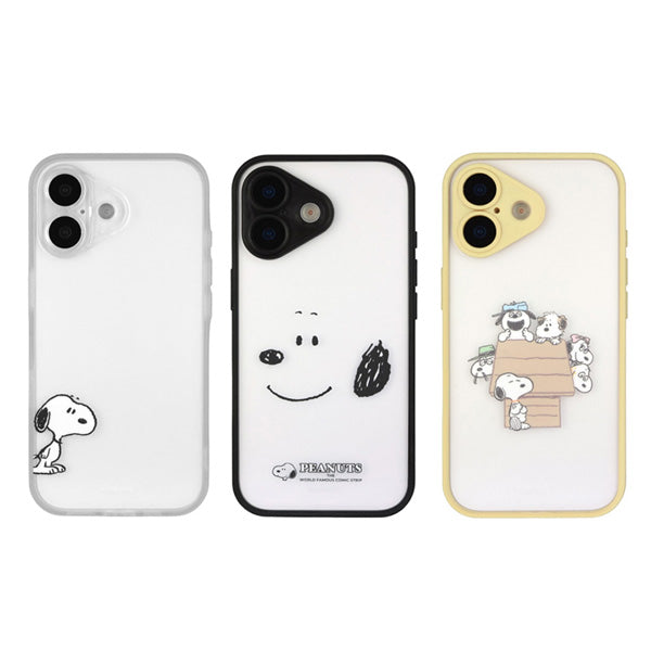スヌーピー IIIIfit プランプフレーム iPhone17 対応 ケース