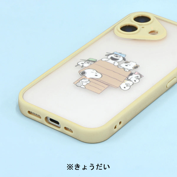 スヌーピー IIIIfit プランプフレーム iPhone17 対応 ケース