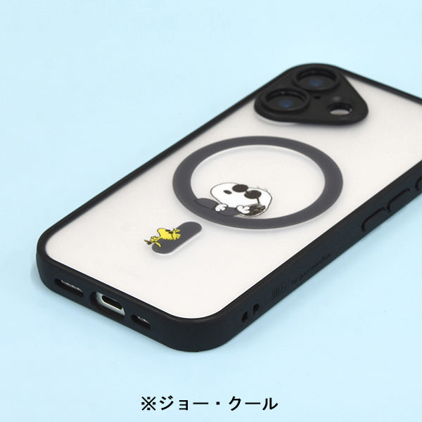 スヌーピー IIIIfit プランプフレーム iPhone17 MagSafe 対応 ケース