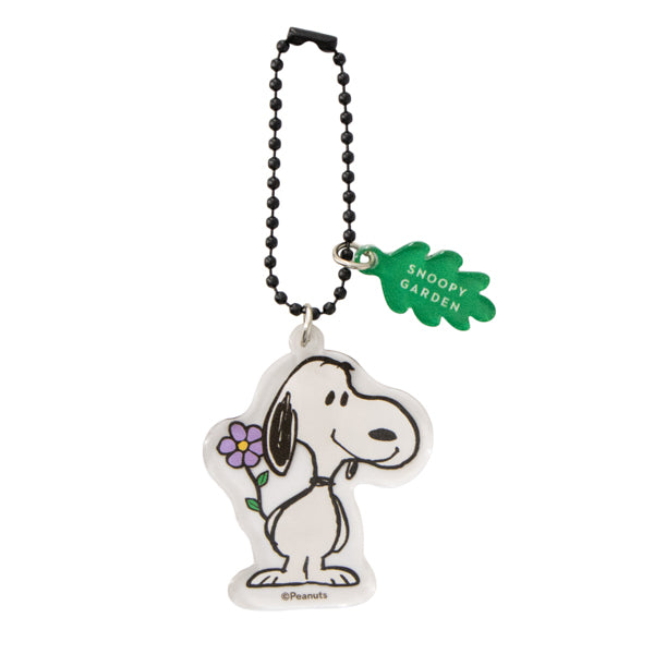 SNOOPY GARDEN アクリルキーリングセット(75周年時代別スヌーピー)