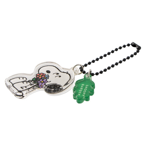 SNOOPY GARDEN アクリルキーリングセット(75周年時代別スヌーピー)
