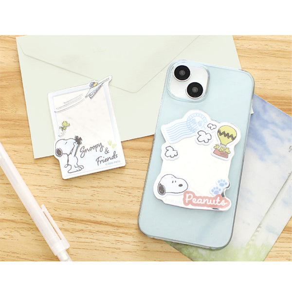 スヌーピー アクリルミラーシール