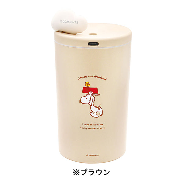 スヌーピー マスコット付きスリム加湿器