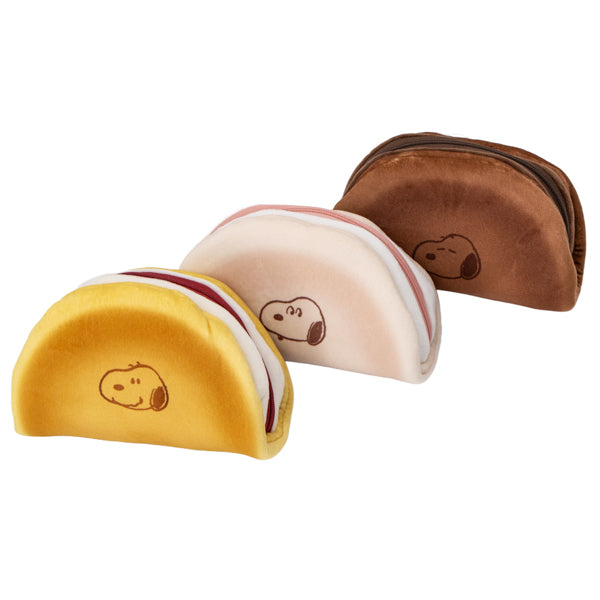 スヌーピー クリームサンドポーチ (Love&Sweetsシリーズ)