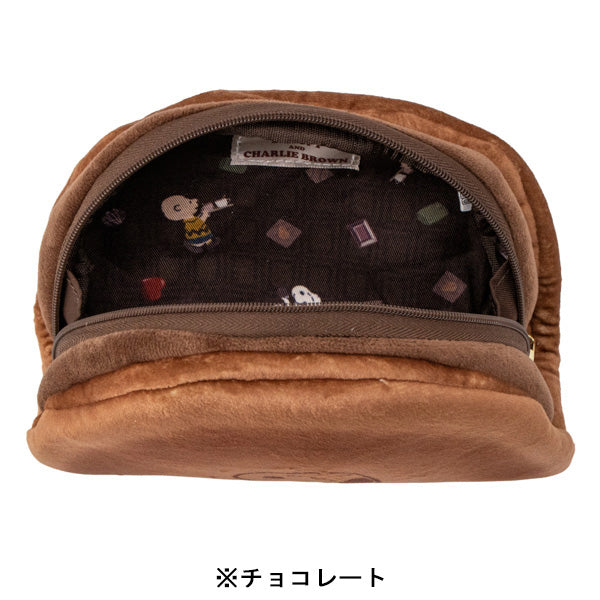 スヌーピー クリームサンドポーチ (Love&Sweetsシリーズ)