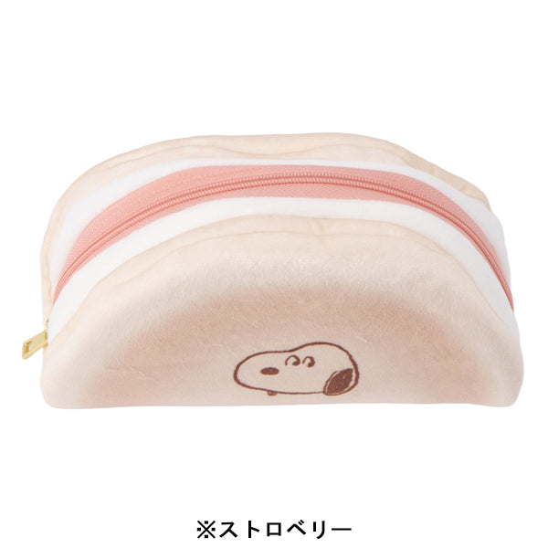 スヌーピー クリームサンドポーチ (Love&Sweetsシリーズ)