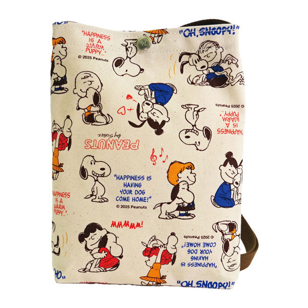 PEANUTS×一澤信三郎帆布コラボ ショルダー (総柄)