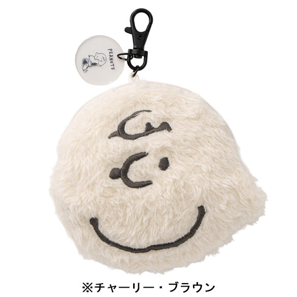 スヌーピー フェイスポーチ (monokuro mate)