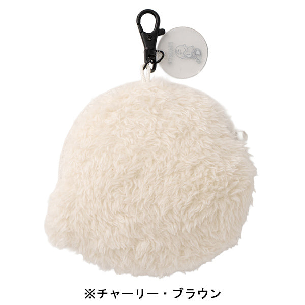 スヌーピー フェイスポーチ (monokuro mate)