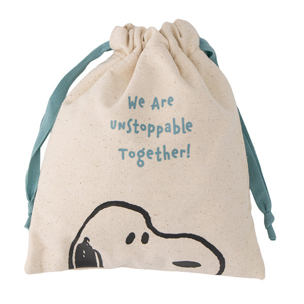 スヌーピー 巾着2枚セット (monokuro mate)