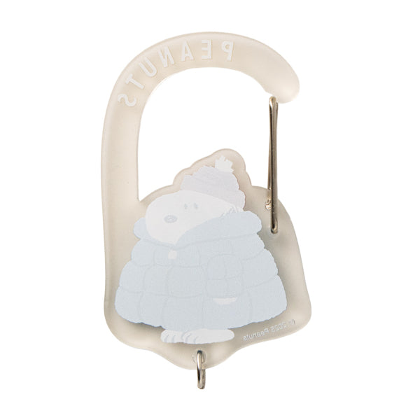 スヌーピー アクリルカラビナ (ぬくぬくほっこりウィンター)