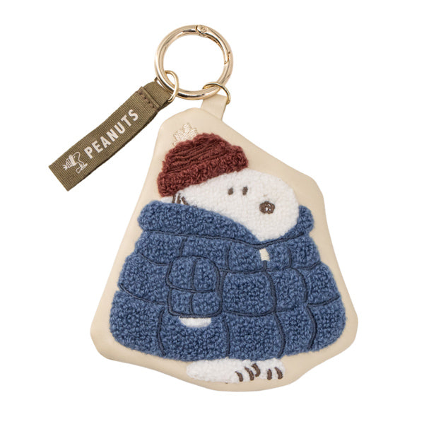 スヌーピー ダイカットポーチ (ぬくぬくほっこりウィンター)