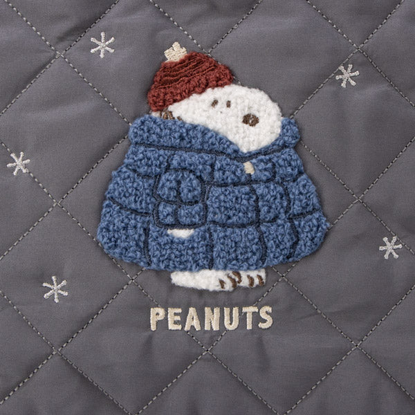 スヌーピー トートバッグ (ワンポイント/ぬくぬくほっこりウィンター)