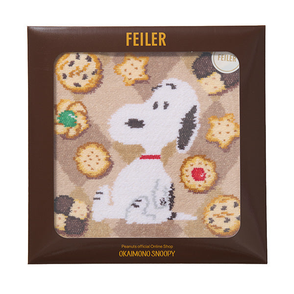 【おかいものSNOOPY限定】※11月26日発売※FEILERハンカチ(メニーメニークッキー)