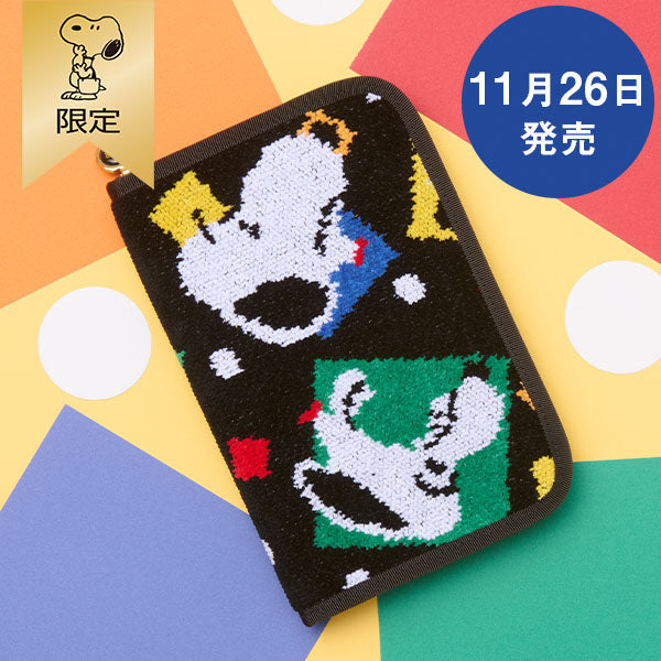 【おかいものSNOOPY限定】※11月26日発売※FEILERマルチケース(ファニーフェイス)