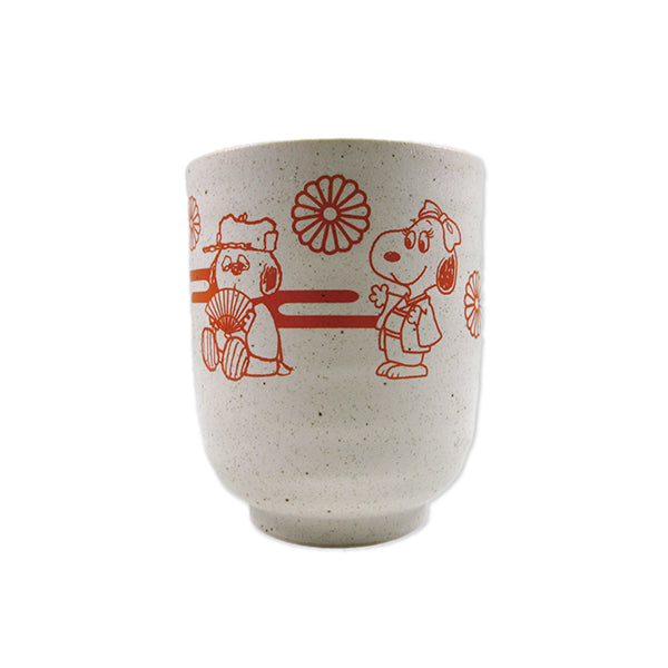 スヌーピー 和風湯のみ (Happy New Year)