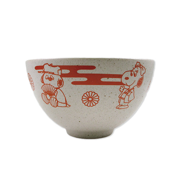 スヌーピー 和風茶碗 (Happy New Year)