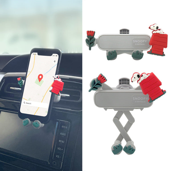 スヌーピー スマホホルダー (ハウス)