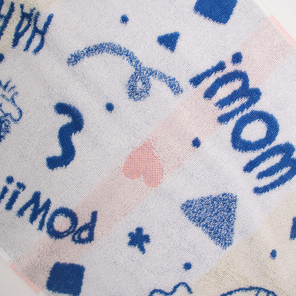 Peanuts LIFE&TIMESオリジナル フェイスタオル (ホワイト)