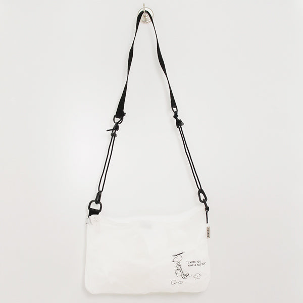 Peanuts LIFE&TIMESオリジナル「TO&FRO」コラボレーション ショルダーバッグ (クリア)