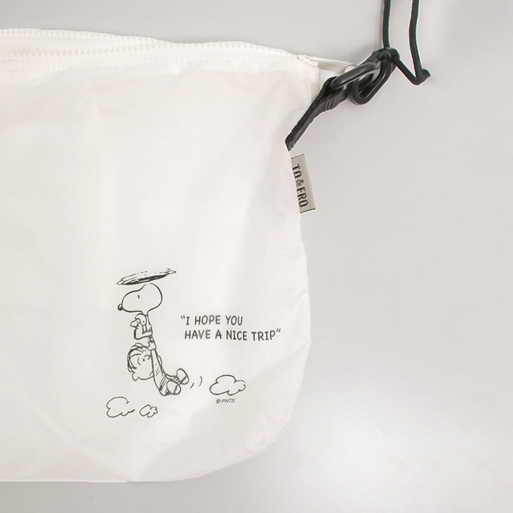 Peanuts LIFE&TIMESオリジナル「TO&FRO」コラボレーション ショルダーバッグ (クリア)