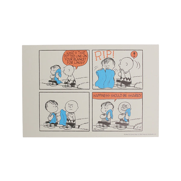 Peanuts LIFE&TIMESオリジナル アートカード(5枚セット)