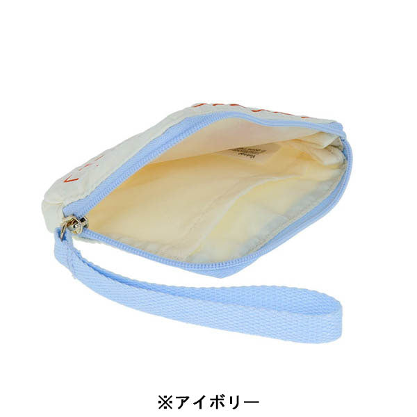 スヌーピー 刺繍フラットポーチ (Favorite Story)