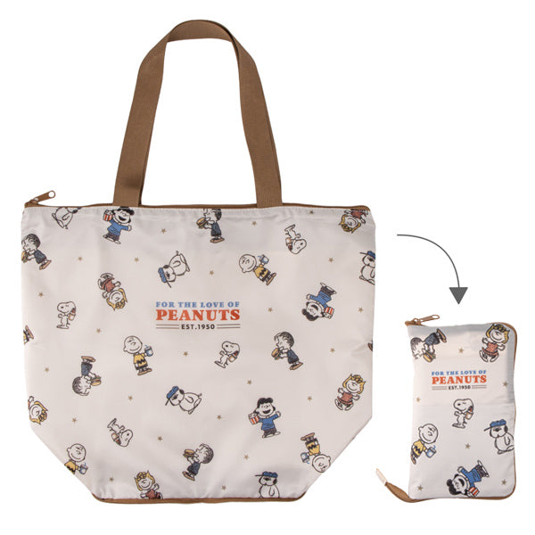 スヌーピー Wスペース保冷サポートエコバッグ (YUMMY FUN FUN)