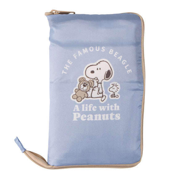 スヌーピー Wスペース保冷サポートエコバッグ (スヌーピーとくま)