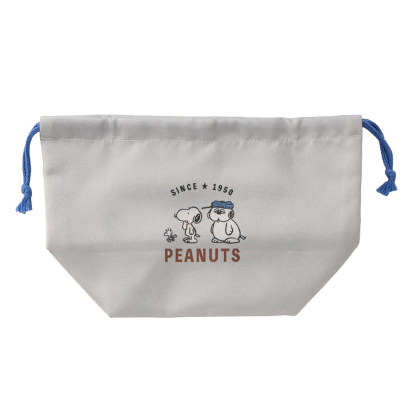 スヌーピー ランチ巾着 (てくてくピーナッツ)
