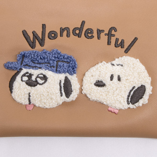 スヌーピー 小物入れパスケース (WONDERFUL BROTHERS)
