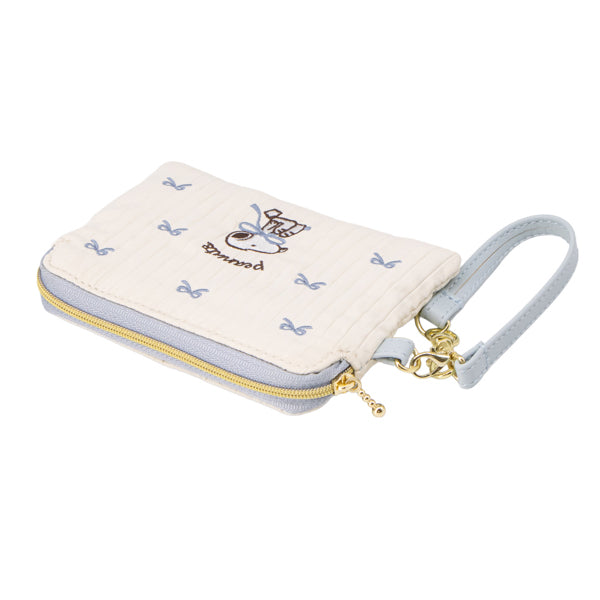 スヌーピー 小物入れパスケース (Ribbon mood)