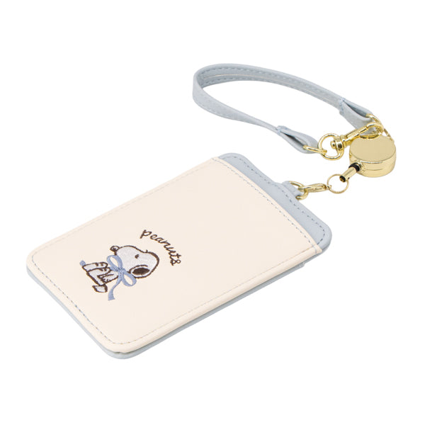 スヌーピー シングルパスケース (Ribbon mood)